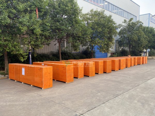 50 Grain peeling machines are packed and shipped to Nigeria on January 13, 2020