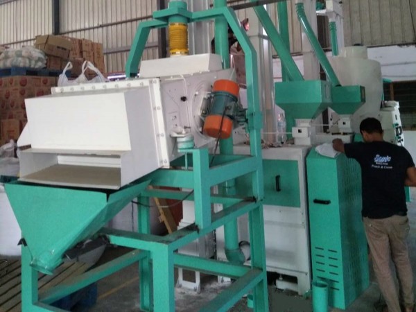 Malaysia 1Ton/Hour Lentil Peeling Machine Installation